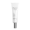 Weiße Tube mit der Aufschrift MC SENSAGING CREME CALMIA und silbernem Verschluss, die für die Pflege von Haut mit Rötungen bestimmt ist.