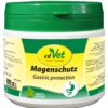 Eine 200-g-Dose cd Vet Magenschutz im grün-weißen Design mit grünem Deckel.