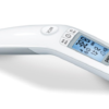 Das THERM-FIEB BEUR FT-90 ist ein weißes Digitalthermometer mit einem Display zur Temperaturanzeige und Bedientasten.