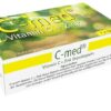 Schachtel C-MED VITAMIN C+ZINK DEPKPS mit 30 Depotkapseln mit besonderem Augenmerk auf die immununterstützende Wirkung.