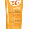 Orange Tube BIODERMA PHOTOD SO MAXCR 50+ Creme für sehr hohen Schutz und empfindliche Haut, 40 ml.
