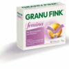 GRANUFINK HARTKPS FEMINA: Weiß-rosa Kapselbox bei Blasenschwäche und Blasenreizung, enthält 60 Kapseln mit Wirkstoffen aus Kürbiskernen und Hopfen.