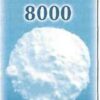 LACTASE ENZYM PLV 8000IE-Packung mit einem Bild des weißen Pulvers mit dem Text „50 g“ und dem Markennamen „Magister Doskar“.