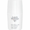 Weiße zylindrische Roll-On-Antitranspirant-Flasche mit der Aufschrift „WIDMER-O.P.DEO ROLL ON“.