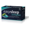 Schachtel EASYSLEEP SCHLAFTEE mit 20 Teebeuteln, im Kissen- und Mond-Design. Enthält Baldrian und Hopfen zur natürlichen Schlafunterstützung, hergestellt von easypharm.