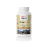 Eine Flasche MACA GOLD KPS 570MG enthält 180 Kapseln, zeigt ein Bild von Machu Picchu auf dem Etikett und hebt den Maca-Wurzelextrakt mit Vitamin C und Zink hervor.