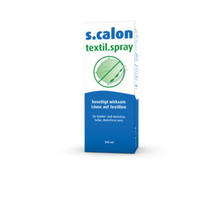 100ml Dose S.CALON TEXTIL SPRAY zur Entfernung von Läusen aus Textilien.