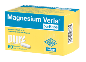 Schachtel MAGN VERLA PUR KPS KWI, 60 vegane Zellulosekapseln.