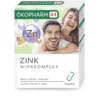 OEKOPH ZINK KOMPL KPS-Box mit dem Bild eines lächelnden Paares. Enthält 30 Kapseln, darunter Vitamin C und Kupfer.