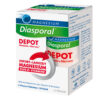 Eine Schachtel MAGN DIASP.DEPOT MUSKEL+NERV Tabletten mit deutscher Gebrauchsanweisung.