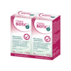 Zwei Packungen OMNI-BIOTIC 6 PLV mit je 60g Inhalt. Die Verpackung hebt aktive Bakterienstämme hervor und ist in deutscher Sprache beschriftet.
