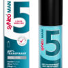 Der SYNEO 5 MAN DEO ROLL-ON verfügt über eine schweißhemmende Verpackung und Flasche, verspricht eine 5-Tage-Wirksamkeit, ist dermatologisch getestet, parfümfrei und enthält Panthenol und Allantoin.