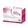 Schachtel mit Nahrungsergänzungsmittel „OMNI-BIOTIC PROB SAC METABOL“ im rot-weißen Design, mit 30 Beuteln darin und deutschem Text.
