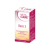 Die Schachtel META CARE KPS BASIC 3 enthält 90 Kapseln, wiegt 65 g und zeichnet sich durch alkalisierende Mineralien und aktives Origanox aus.