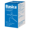 Blaue Dose BASICA ABS ORIG COMPACT TBL für die innere Balance im minimalistischen Figurendesign. Wichtige Eigenschaften: basisch, laktosefrei, vegan. Enthält 120 Tabletten (50g) mit deutscher Anleitung.